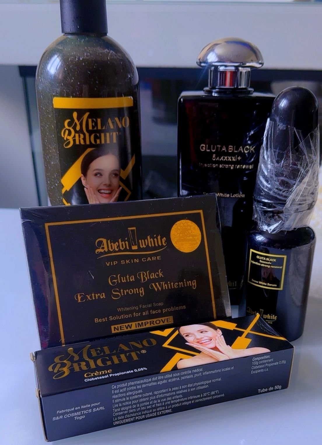 produit éclaircissant